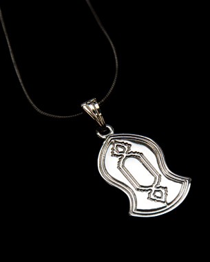 Nickel Jaan J. Necklace in Solid Nickel
