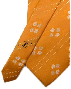 Vibrant Ventures Tie in Orange/Tan