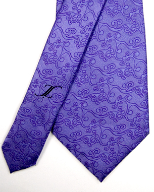 Captivating Chords Tie in Lavender/Purple