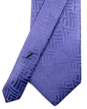 Wealthy Web Tie in Purple/Light Purple