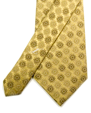 Sovereign Suns Tie in Gold/Gold-Brown