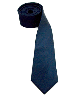 Navy Blue Skinny Ties in Navy Blue