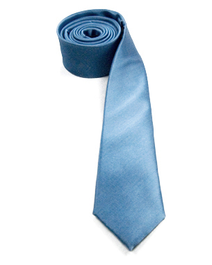 Light Blue Skinny Ties in Light Blue