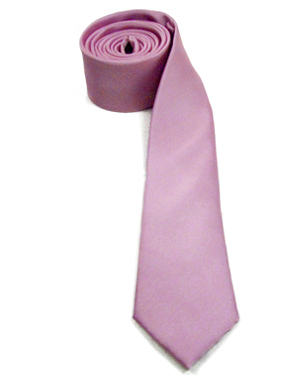 Pink Skinny Ties in Pink