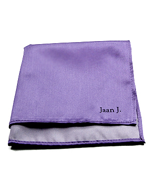 Purple On Gray Purple Pocket Squares in Purple On Gray Purple