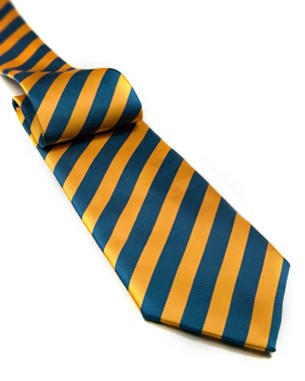 Blue and Orange Tie in Blue/Orange